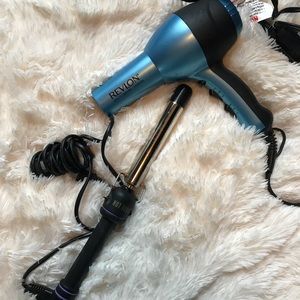Hairdryer and Curler